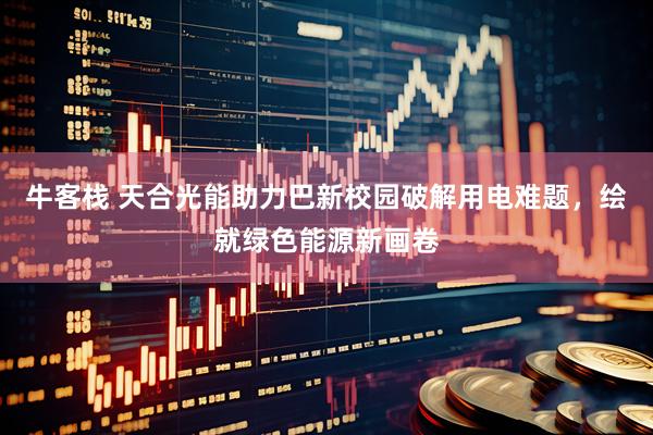 牛客栈 天合光能助力巴新校园破解用电难题，绘就绿色能源新画卷