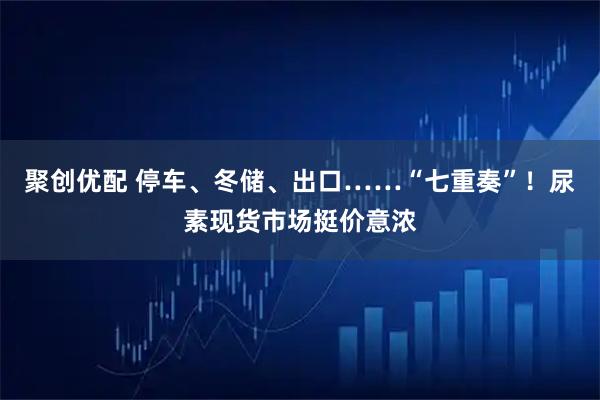 聚创优配 停车、冬储、出口……“七重奏”！尿素现货市场挺价意浓